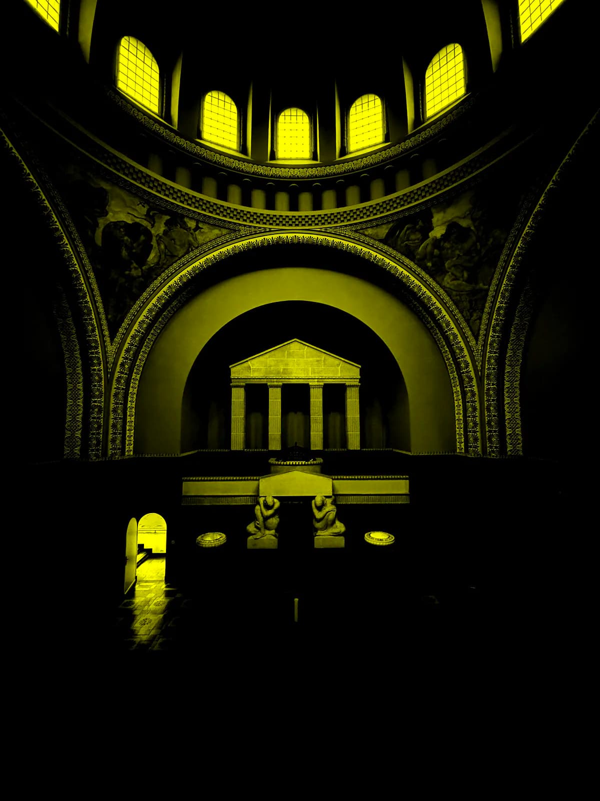 Altes Krematorium, Friedhof Sihlfeld